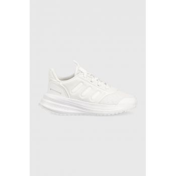 adidas sneakers pentru copii X_PLRPHASE C culoarea alb