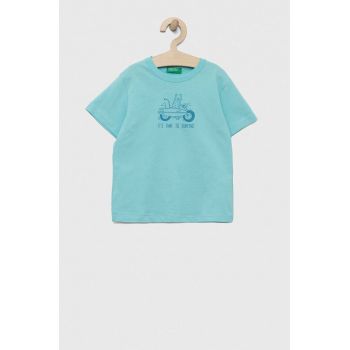 United Colors of Benetton tricou de bumbac pentru copii