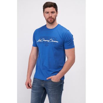 Tricou de bumbac cu imprimeu logo