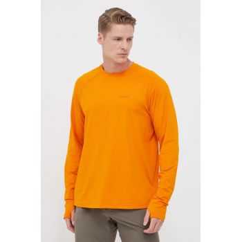 Marmot longsleeve sport Windridge culoarea portocaliu, neted