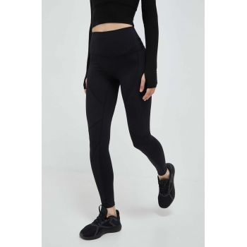 P.E Nation leggins de antrenament Free Play culoarea negru, neted