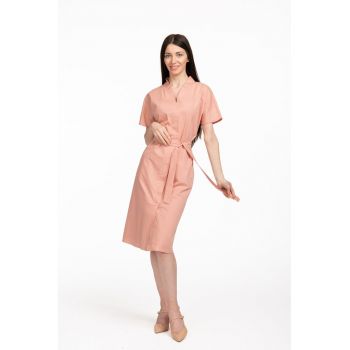 Rochie de bumbac cu buzunare laterale Vanessa