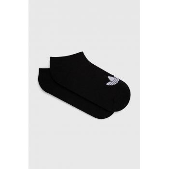 adidas Originals șosete 6-pack culoarea negru IJ5624