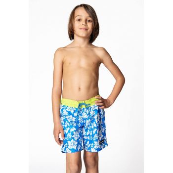 Pantaloni scurti de baie cu imprimeu tropical