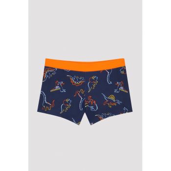 Pantaloni scurti de baie cu model cu dinozauri