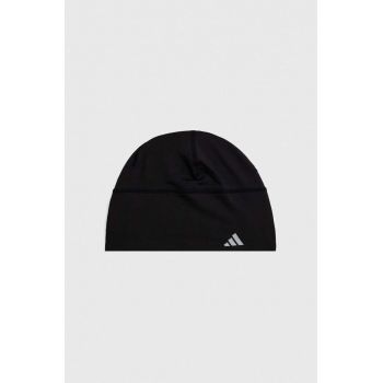 adidas Performance caciula culoarea negru, din tesatura neteda ieftina