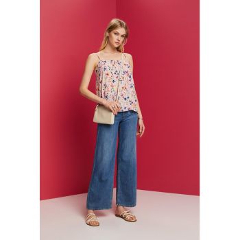 Top cu imprimeu floral