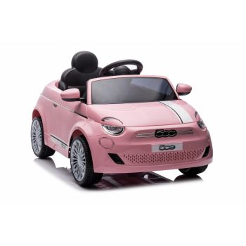 Masinuta electrica 12V cu licenta Fiat 500E Pink