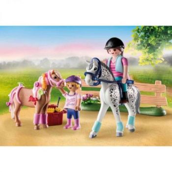 Playmobil - Set Copii Si Caluti