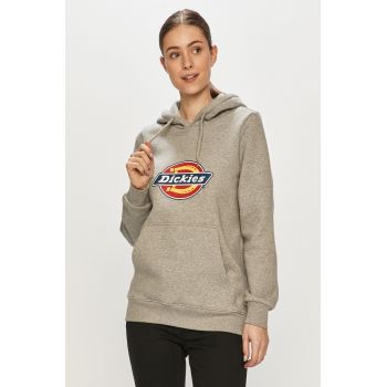 Dickies bluză femei, culoarea gri, cu imprimeu DK0A4XCCGYM-GREYMELANG ieftin