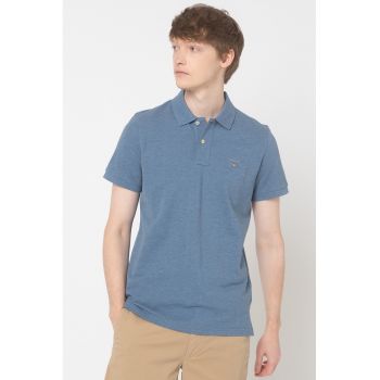 Tricou polo regular fit din material pique Original Regular