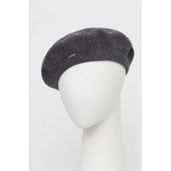 Kangol beretă culoarea gri, de lână 3388BC.DF026-DF026