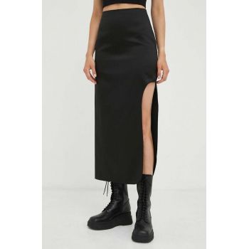 By Malene Birger fusta culoarea negru, maxi, drept