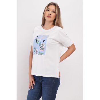 Tricou de bumbac cu imprimeu