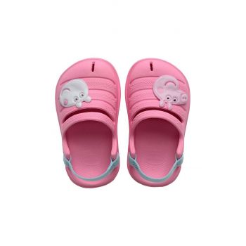 Havaianas papuci CLOG PEPPA PIG culoarea roz