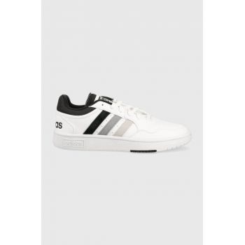 adidas sneakers HOOPS culoarea alb