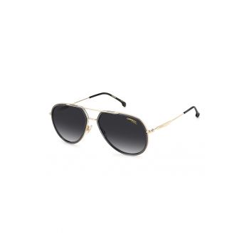 Ochelari de soare aviator unisex cu lentile in degrade