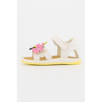 Sandale de piele cu velcro Twins