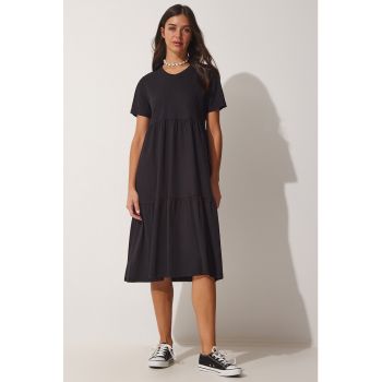 Rochie stratificata de bumbac