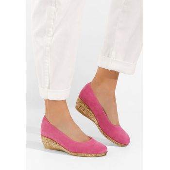 Pantofi cu platforma Sonia B fucsia