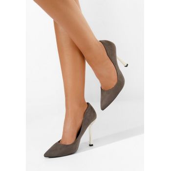 Pantofi stiletto Lusevera negri