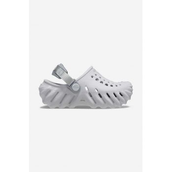 Crocs slapi culoarea gri