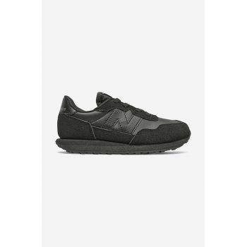 New Balance sneakers pentru copii PH237BK1 culoarea negru ieftini