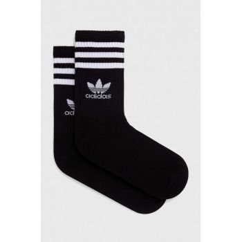 adidas Originals sosete 3-pack culoarea negru