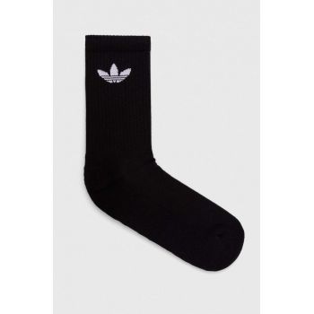 adidas Originals șosete 6-pack culoarea negru IJ5618