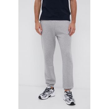 Napapijri pantaloni bărbați, culoarea gri, material uni NP0A4FR6-0411