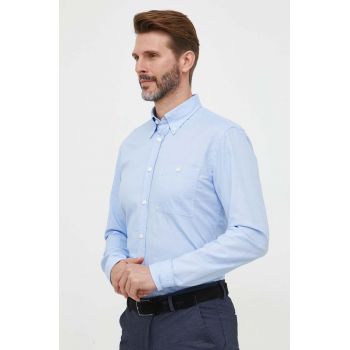 BOSS camasa din bumbac barbati, cu guler button-down, slim