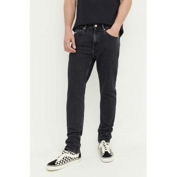 Tommy Jeans jeansi Scantony barbati, culoarea negru