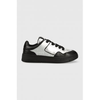 Karl Lagerfeld Jeans sneakers KREW KL culoarea argintiu, KLJ53020