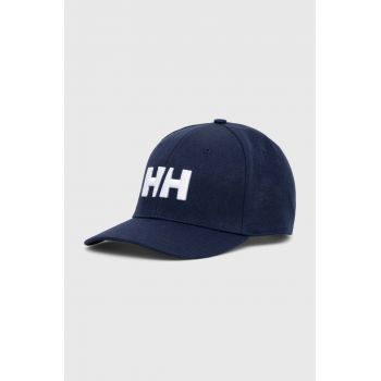 Helly Hansen șapcă culoarea negru, cu imprimeu 67300-990