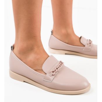 Pantofi casual dama Kalanz Nude de firma originala