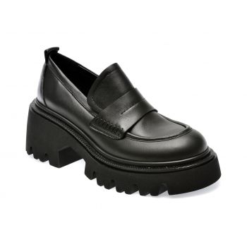 Pantofi GRYXX negri, 2853457, din piele naturala ieftina
