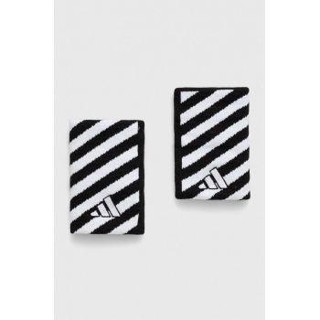 adidas Performance brățări 2-pack culoarea negru