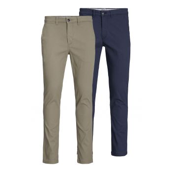 Set de pantaloni chino slim fit Marco - 2 perechi