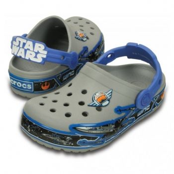Saboti Crocs Lights Star Wars Xwing Clog Gri - Grey