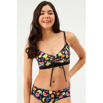 Sutien de baie cu model cu fructe