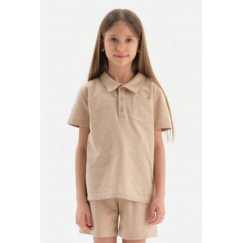 Tricou polo din bumbac la reducere