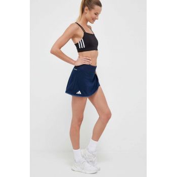 adidas Performance fustă sport Club culoarea bleumarin, mini, drept HS1456 ieftina