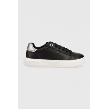 Geox sneakers pentru copii culoarea negru