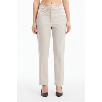 Pantaloni chino crop slim fit