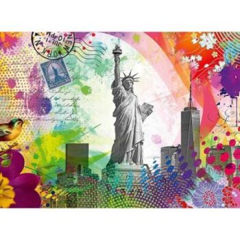 Puzzle Carte Postala New York, 500 Piese