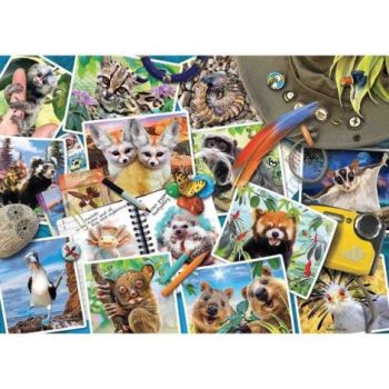 Puzzle Jurnalul De Calatorie Al Animalelor, 1000 Piese