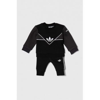 adidas Originals trening bebelusi culoarea negru