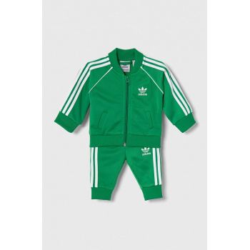 adidas Originals trening bebelusi culoarea verde