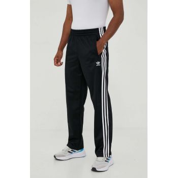 adidas Originals pantaloni de trening Adicolor Classics Firebird culoarea negru, cu imprimeu  IJ7055