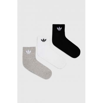 adidas Originals șosete 3-pack culoarea alb IJ5612 ieftine